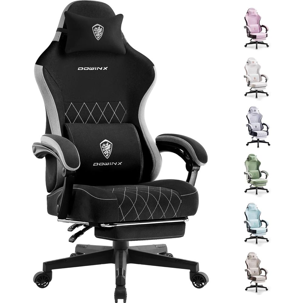 Gaming Chair Cushion - Kursi Gaming abric, Kursi Komputer Ergonomis