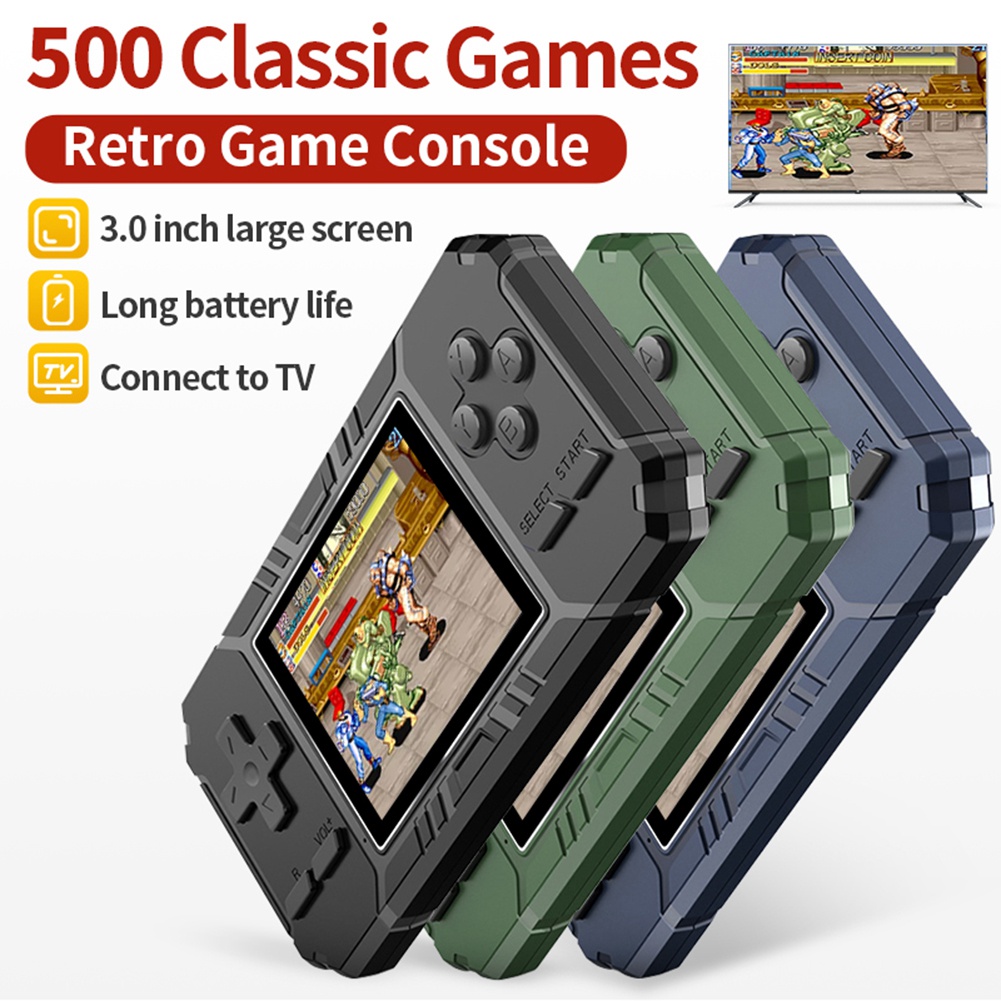 Gaming Console Handheld Retro - Luar biasa! Konsol Game Genggam Mini