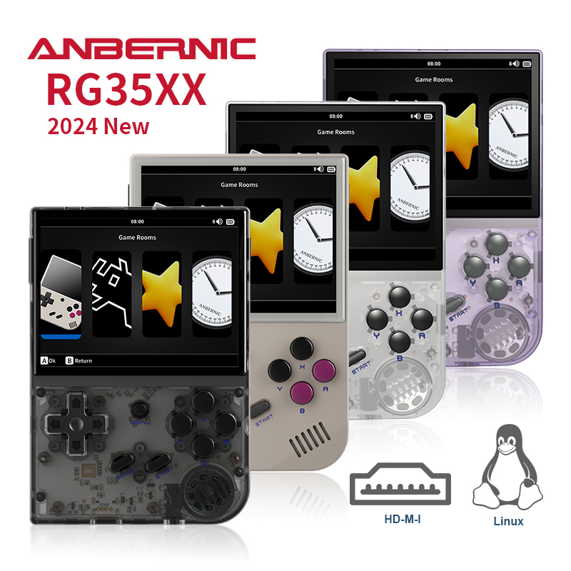 Gaming Console Under 5000 - ANBERNIC konsol Game genggam RG35XX, pemutar
