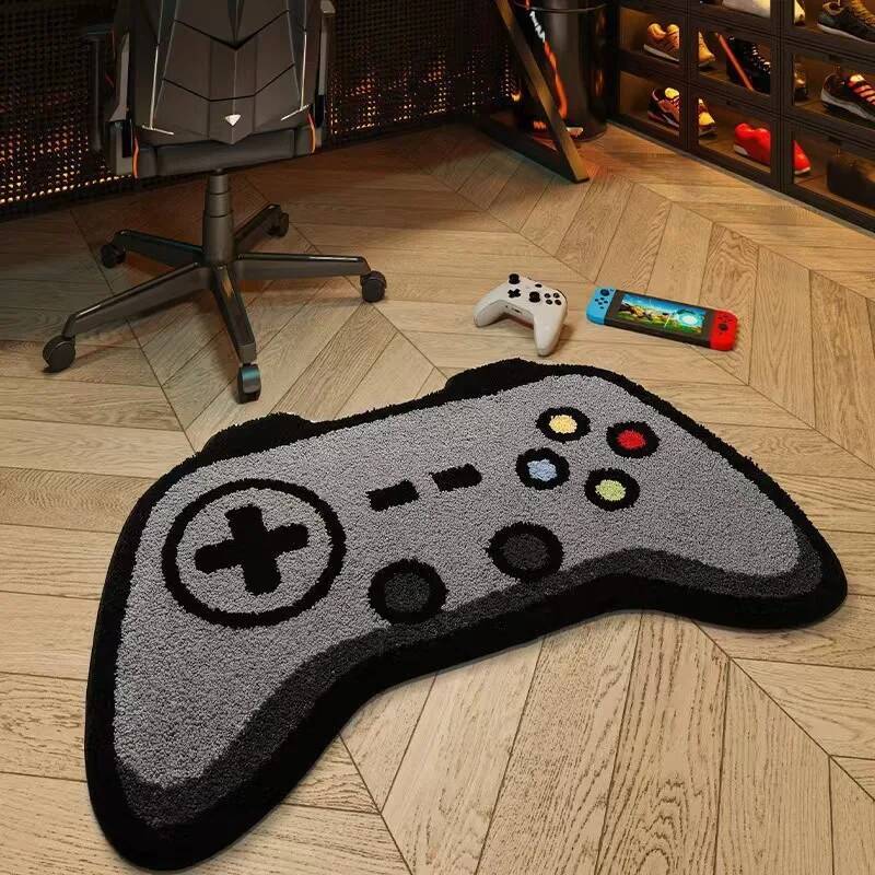 Gaming Console Cartoon - Karpet Berbentuk Konsol Pengontrol Game, Karpet
