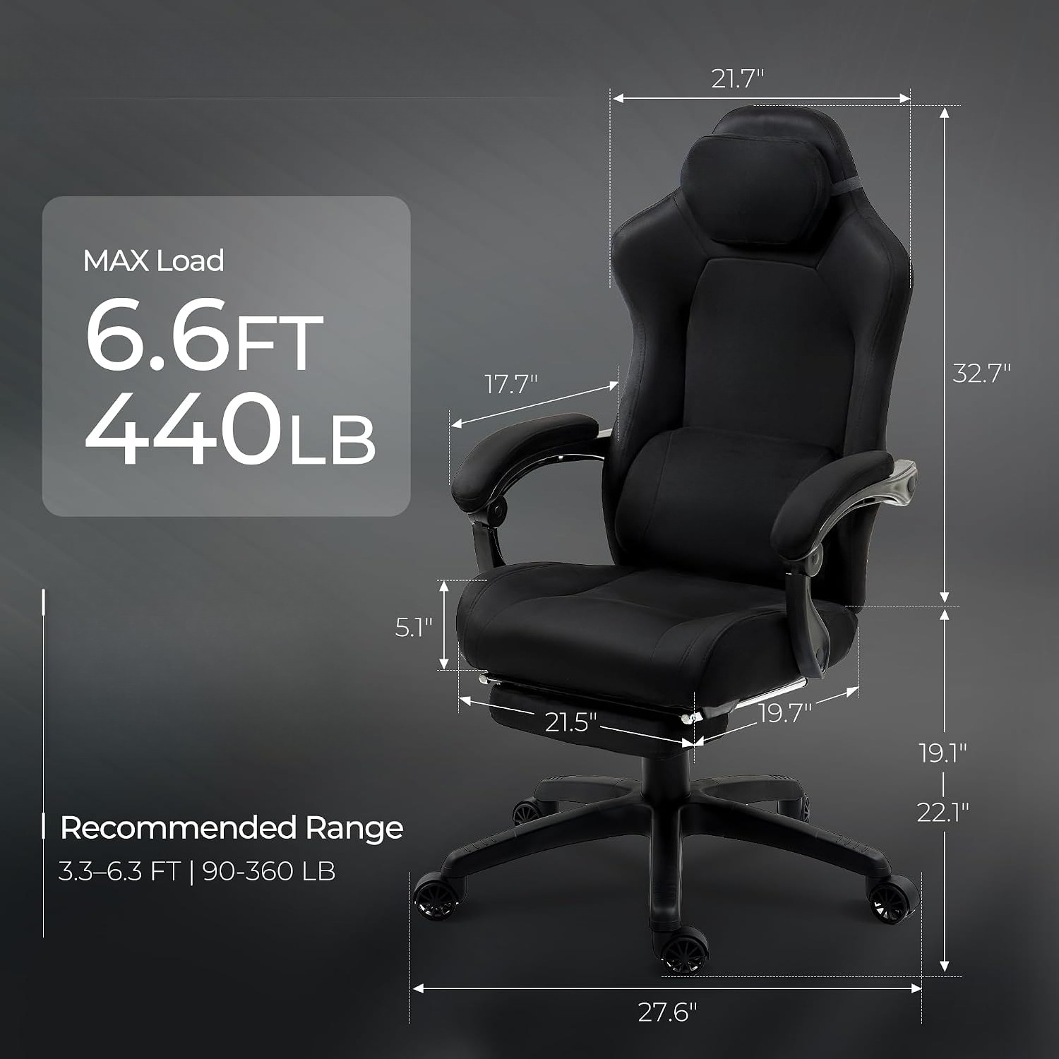 Kursi Gaming Besar dan Tinggi, - Gaming Chair Cushion ulasan dan harga