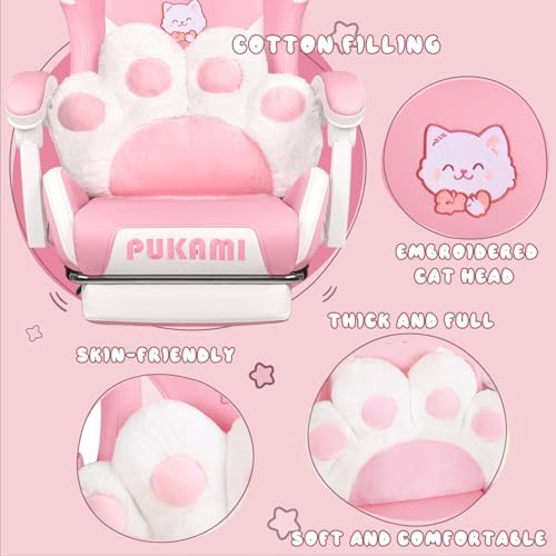 Kursi Gaming Pink Lucu dengan  - Gaming Chair Cushion ulasan dan harga