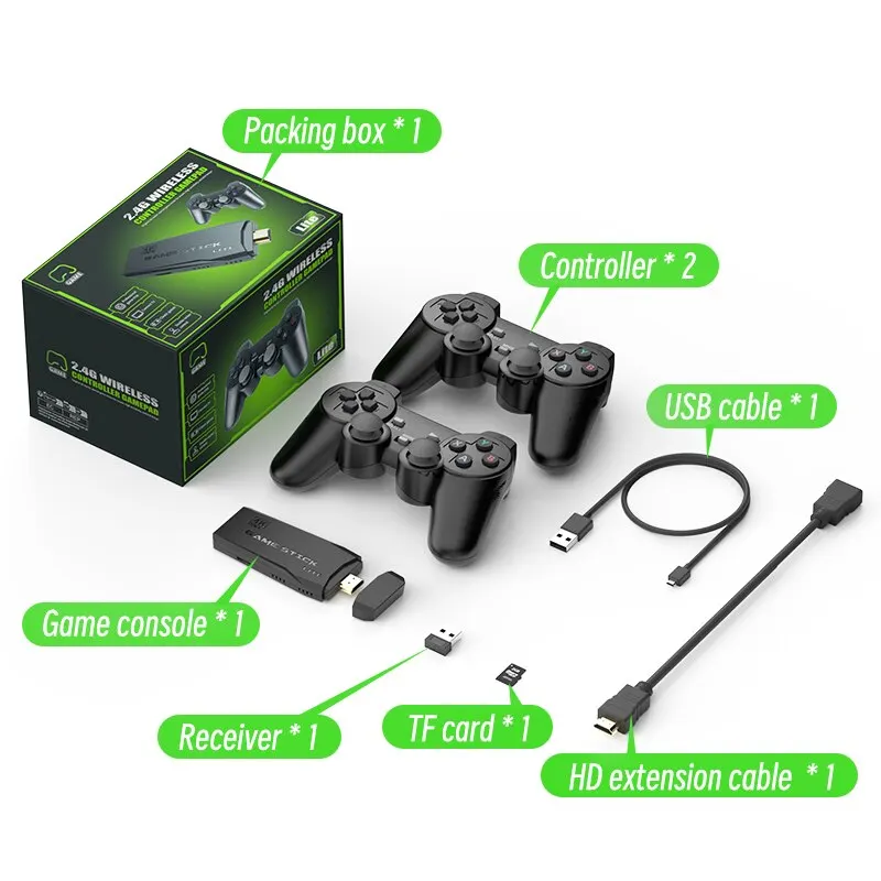 Konsol Video Game 2.4G Pengont - Gaming Console Gs5 ulasan dan harga