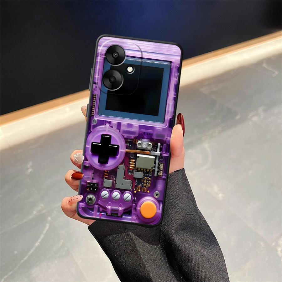 Casing Penutup Ponsel Funda un - Gaming Console Cartoon ulasan dan harga