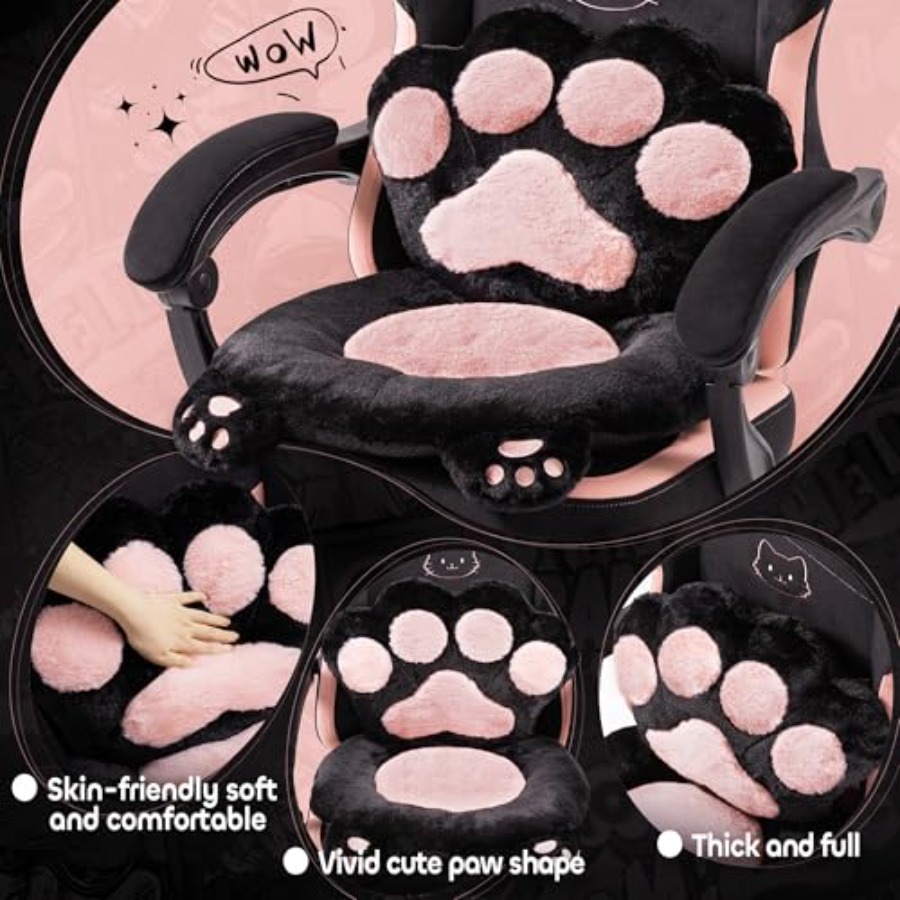 Kursi gaming berwarna merah mu - Gaming Chair Cushion ulasan dan harga