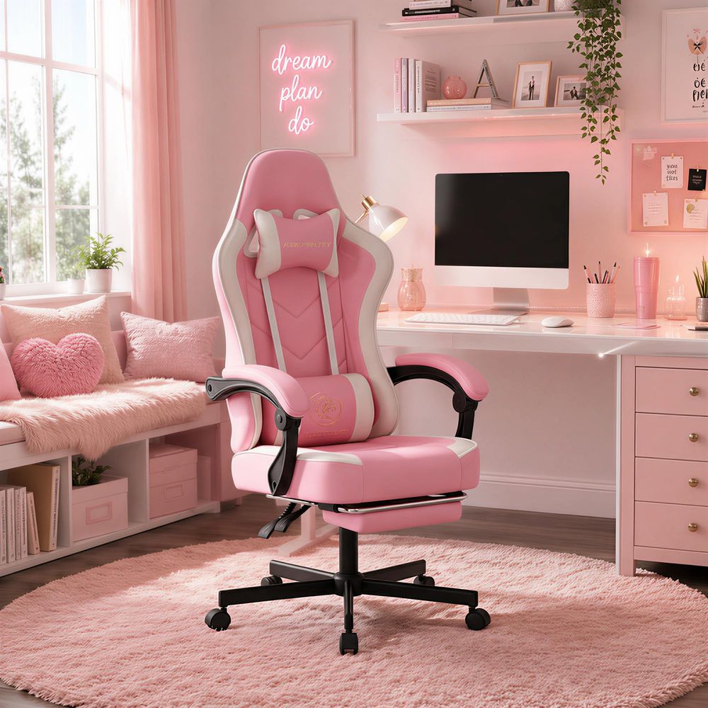 Kursi Gaming, Kursi Komputer E - Gaming Chair Cushion ulasan dan harga