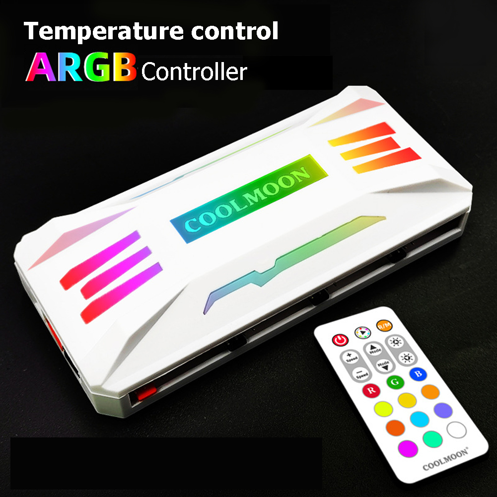 COOLMOON pengendali RGB 4Pin P - Gaming Console Cartoon ulasan dan harga