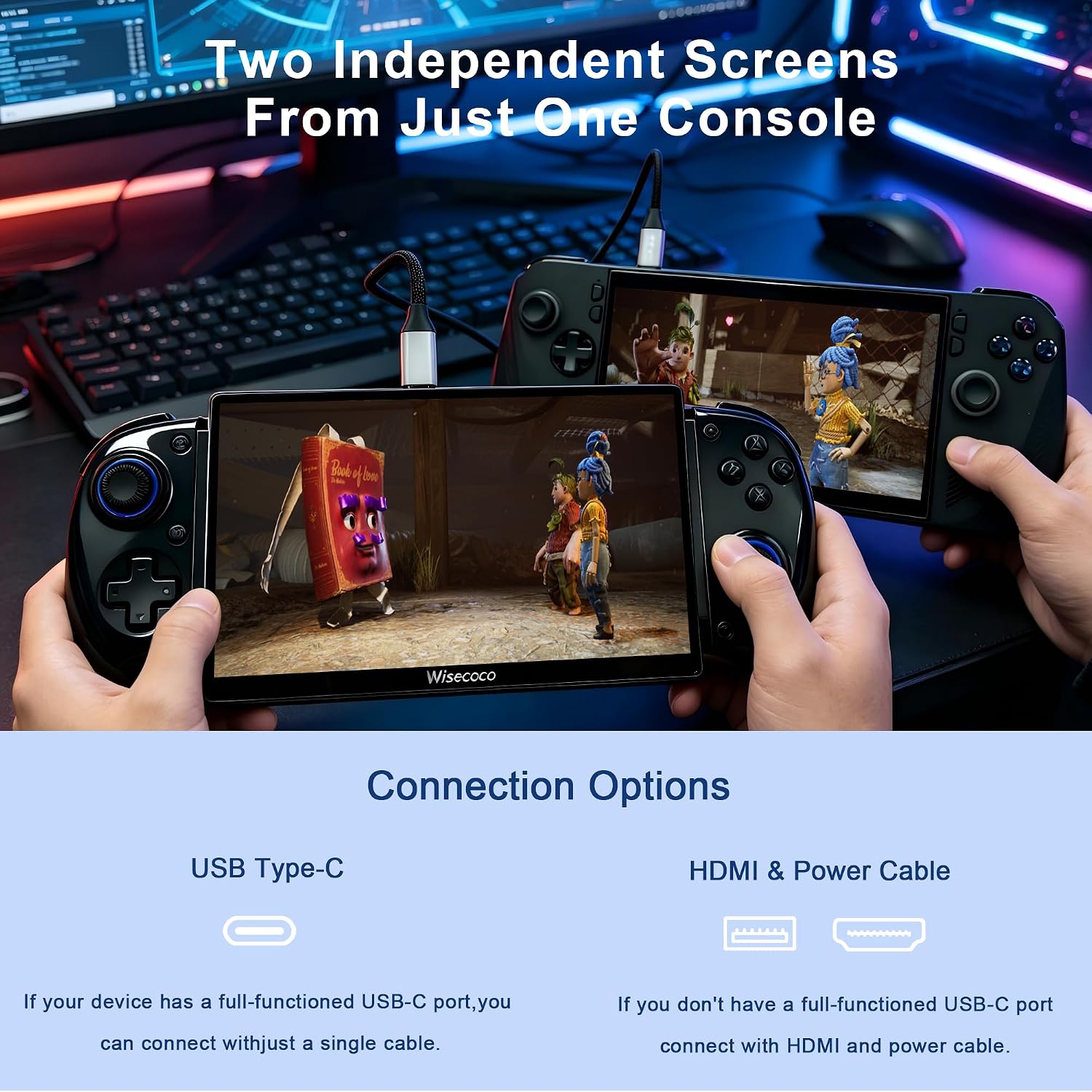 Monitor Gaming Portabel Wiseco - Gaming Console Under 1000 ulasan dan harga