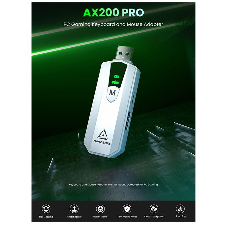AIMZENIX AX200PRO PC Gaming K& - Gaming Console Cartoon ulasan dan harga