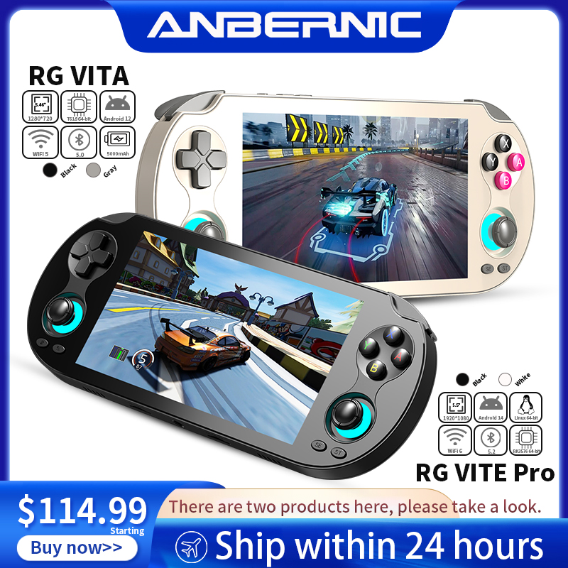 ANBERNIC RG VITA / RG VITA Pro - Gaming Console Bluetooth ulasan dan harga