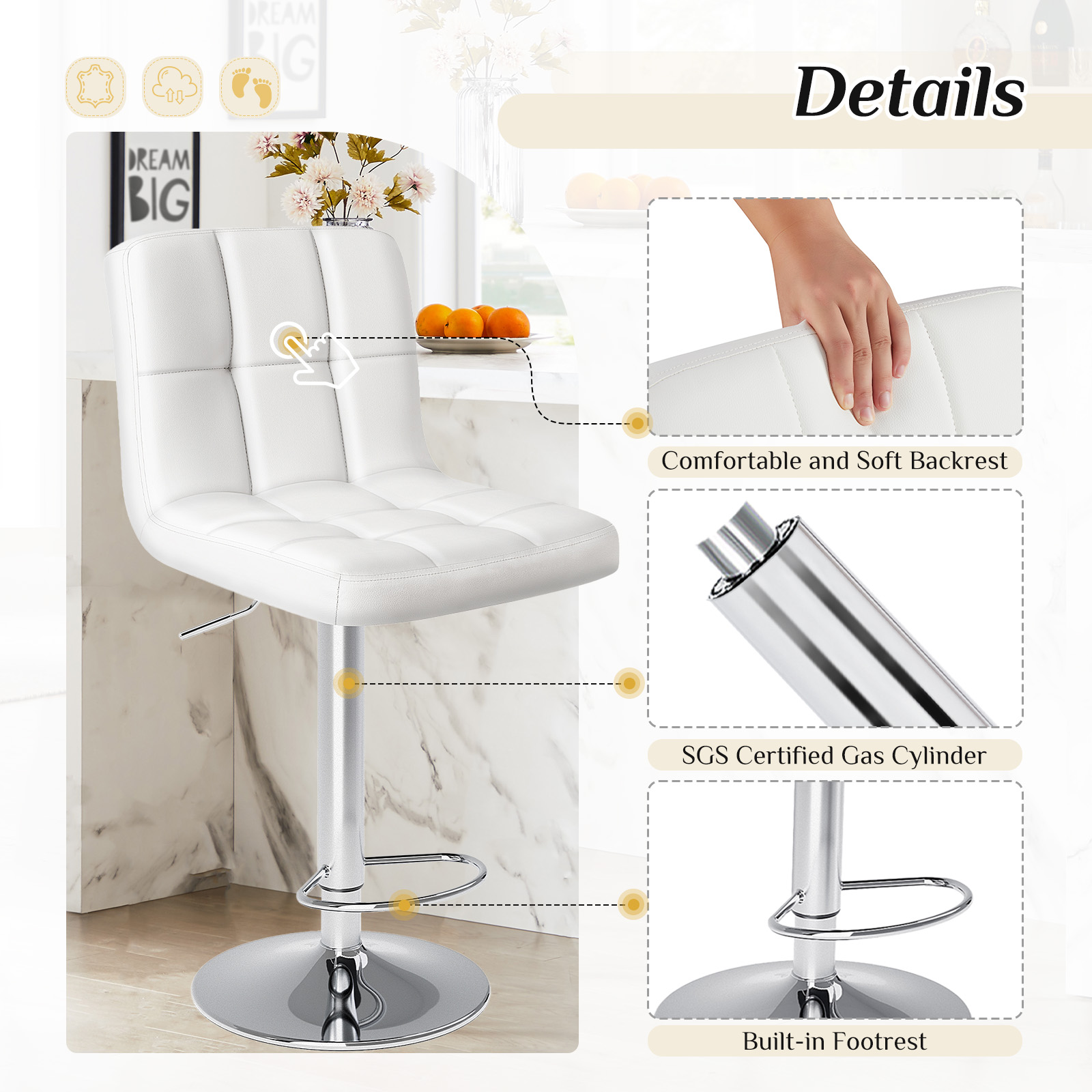 Kursi Kantor Ergonomis JHK Tan - Gaming Chair Cushion ulasan dan harga