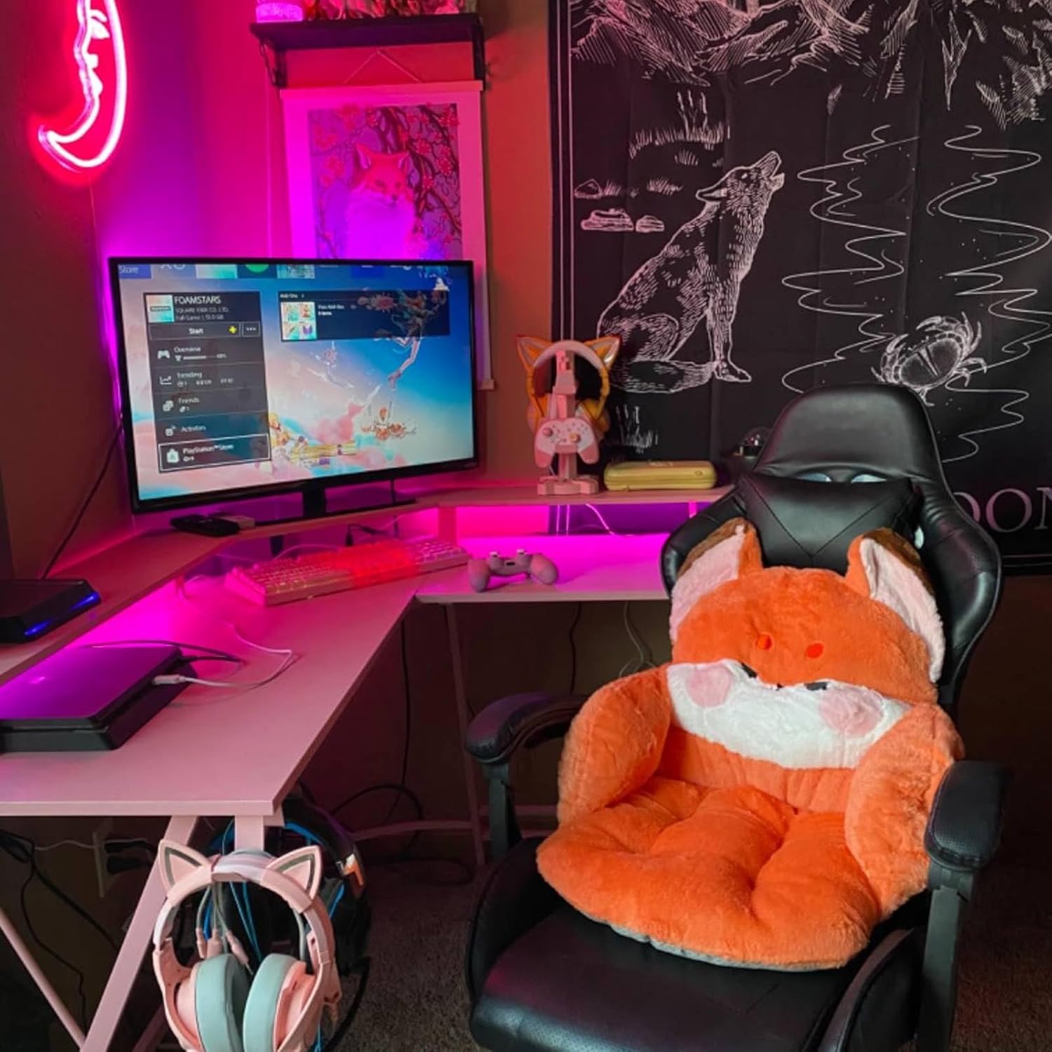 Bantal Kursi Lucu Bantal Kursi - Gaming Chair Cushion ulasan dan harga