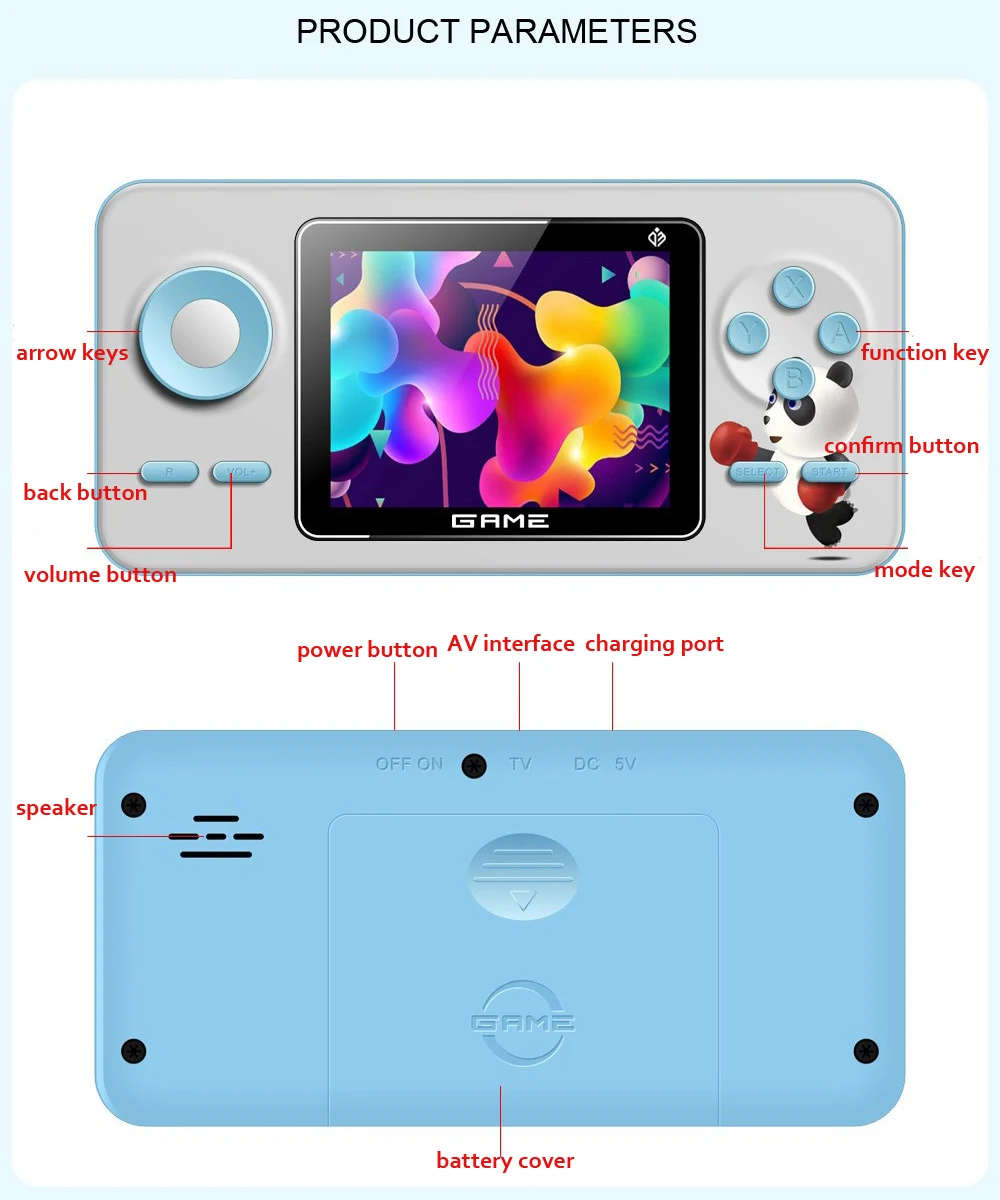 Konsol Video Game Retro S5 Min - Gaming Console 4 Year Old ulasan dan harga